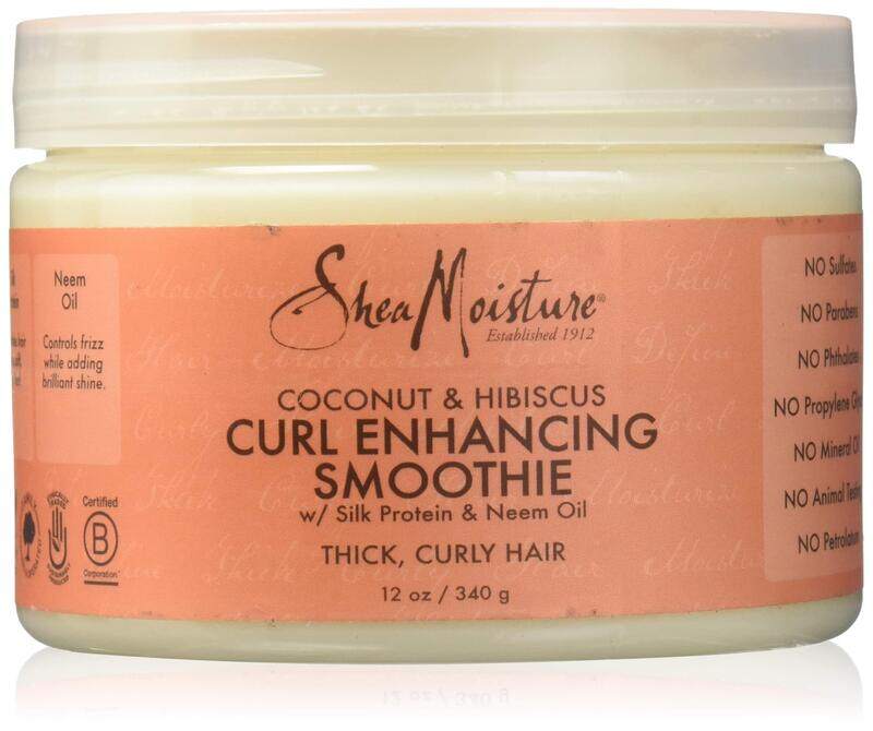Shea Moisture Coconut & Hibiscus Curl Enhancing Smoothie Hair Cream for All Hair Types, 12oz
Shea Moisture Coconut & Hibiscus Curl Enhancing Smoothie Hair Cream for All Hair Types, 12oz