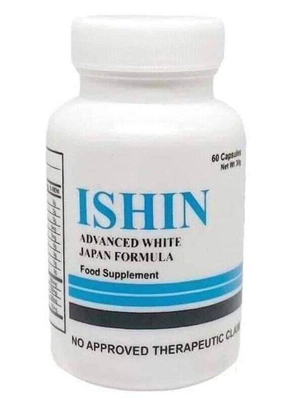 Ishin Advanced 10x Whitening Japan Formula with Collagen & Glutathione, 60 Capsules
Ishin Advanced 10x Whitening Japan Formula with Collagen & Glutathione, 60 Capsules