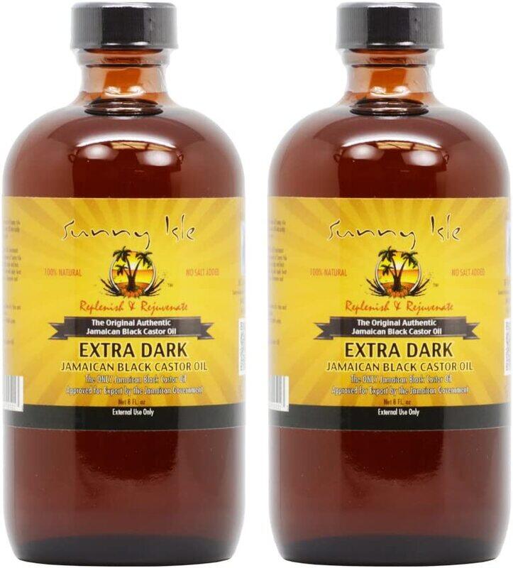 Sunny Isle Extra Dark Jamaican Black Castor Oil with Applicator for All Hair Types, 2 x 8oz
Sunny Isle Extra Dark Jamaican Black Castor Oil with Applicator for All Hair Types, 2 x 8oz