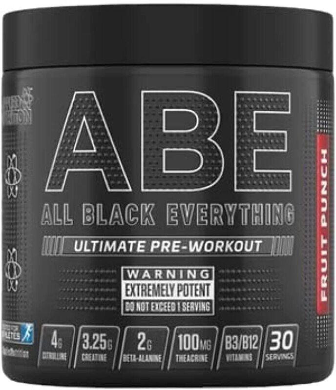 Puzzle Supps Applied Nutrition ABE All Black Everything Ultimate Pre-Workout, 315 gm, Fruit Punch
Puzzle Supps Applied Nutrition ABE All Black Everything Ultimate Pre-Workout, 315 gm, Fruit Punch