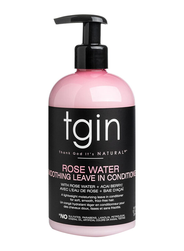 Thank God It's Natural Rose Water Smoothing Leave In Conditioner for Curly Hair, 13 oz
Thank God It's Natural Rose Water Smoothing Leave In Conditioner for Curly Hair, 13 oz