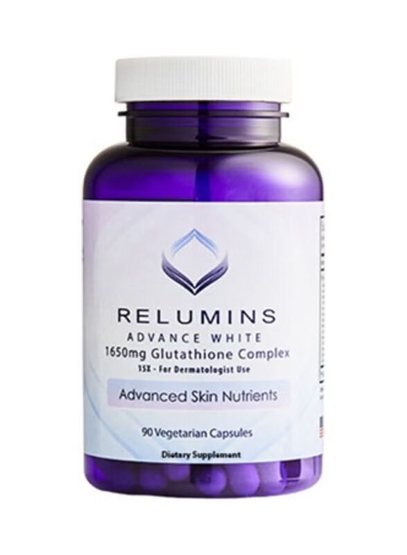 Relumins Advance White 1650mg Glutathione Complex 15x For Dermatologist Use, 90 Capsules
Relumins Advance White 1650mg Glutathione Complex 15x For Dermatologist Use, 90 Capsules