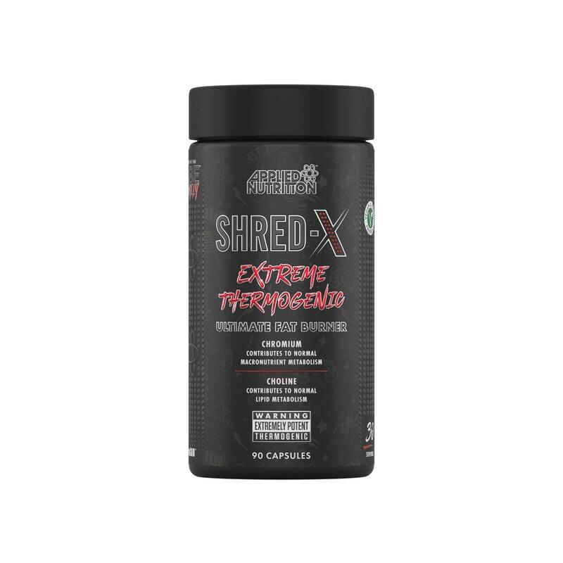Applied Nutrition Applied Nutrion Shred-X Extreme Thermogenic Ultimate Fat Burner, 90 Capsules
Applied Nutrition Applied Nutrion Shred-X Extreme Thermogenic Ultimate Fat Burner, 90 Capsules