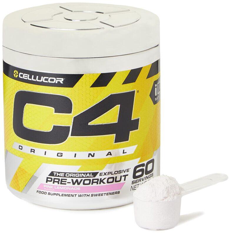 Cellucor C4 Original Explosive Pre-Workout Supplement, 60 Servings, 408gm, Pink Lemonade
Cellucor C4 Original Explosive Pre-Workout Supplement, 60 Servings, 408gm, Pink Lemonade
