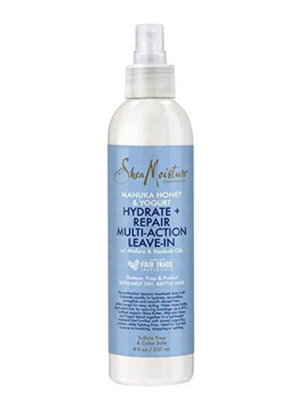Shea Moisture Manuka Honey and Yogurt Hydrate Plus Repair Multi-Action Leave-In, 237ml
Shea Moisture Manuka Honey and Yogurt Hydrate Plus Repair Multi-Action Leave-In, 237ml