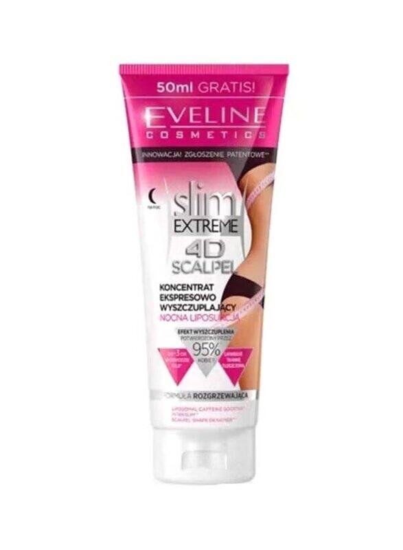 Eveline Cosmetics Slim Extreme 4D Scalpel Express Slimming Concentrate Night Liposuction Cream, 250ml
Eveline Cosmetics Slim Extreme 4D Scalpel Express Slimming Concentrate Night Liposuction Cream, 250ml