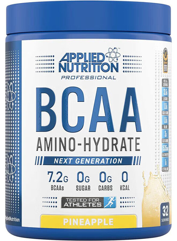 Applied Nutrition BCAA Amino-Hydrate Performance Supplements, 32 Servings x 14gm, Pineapple
Applied Nutrition BCAA Amino-Hydrate Performance Supplements, 32 Servings x 14gm, Pineapple
