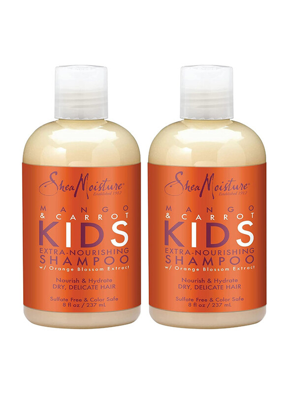 Shea Moisture Mango & Carrot Kids Extra-Nourishing Shampoo for Dry Hair, 2 Pieces
Shea Moisture Mango & Carrot Kids Extra-Nourishing Shampoo for Dry Hair, 2 Pieces