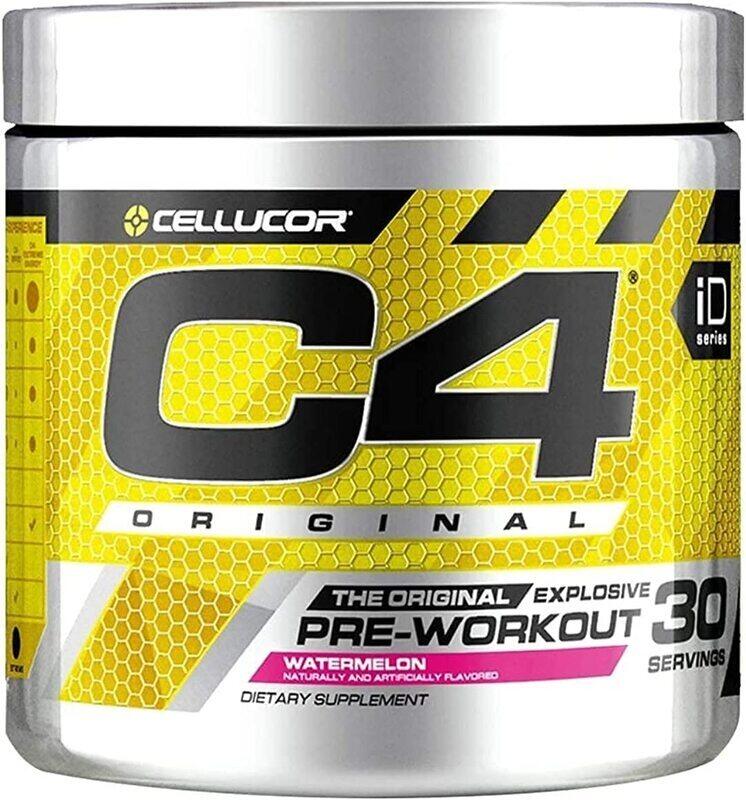 Cellucore C4 Original Pre-Workout Dietary Supplement, 30 Servings, Watermelon
Cellucore C4 Original Pre-Workout Dietary Supplement, 30 Servings, Watermelon