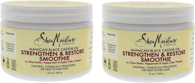 Shea Moisture Jamaican Black Castor Oil Strengthen And Restore Smoothie Cream, 12Oz
Shea Moisture Jamaican Black Castor Oil Strengthen And Restore Smoothie Cream, 12Oz