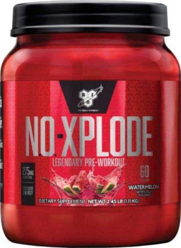 BSN N.o Xplode Legendary Pre-Workout Dietary Supplement, 60 Servings, Watermelon
BSN N.o Xplode Legendary Pre-Workout Dietary Supplement, 60 Servings, Watermelon