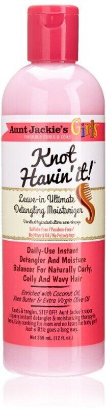 Aunt Jackie's Girls Knot Havin' It! Leave-In Ultimate Detangling Moisturizer for Curly Hair, 4 Pieces
Aunt Jackie's Girls Knot Havin' It! Leave-In Ultimate Detangling Moisturizer for Curly Hair, 4 Pieces