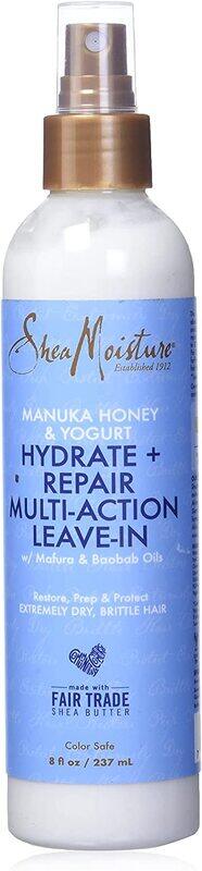 Shea Moisture Manuka Honey & Yogurt Hydrate Plus Repair Multi Action Leave, 237ml
Shea Moisture Manuka Honey & Yogurt Hydrate Plus Repair Multi Action Leave, 237ml