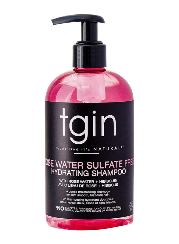 Thank God It's Natural Rose Water Sulfate-Free Hydrating Shampoo for Curly Hair, 13 oz
Thank God It's Natural Rose Water Sulfate-Free Hydrating Shampoo for Curly Hair, 13 oz