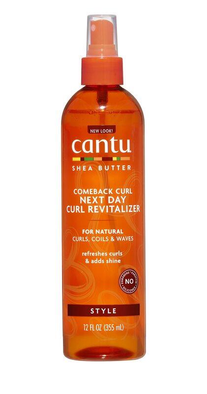 Cantu Shea Butter for Natural Hair Comeback Curl Next Day Curl Revitalizer Spray for Curl Hair, 355ml
Cantu Shea Butter for Natural Hair Comeback Curl Next Day Curl Revitalizer Spray for Curl Hair, 355ml