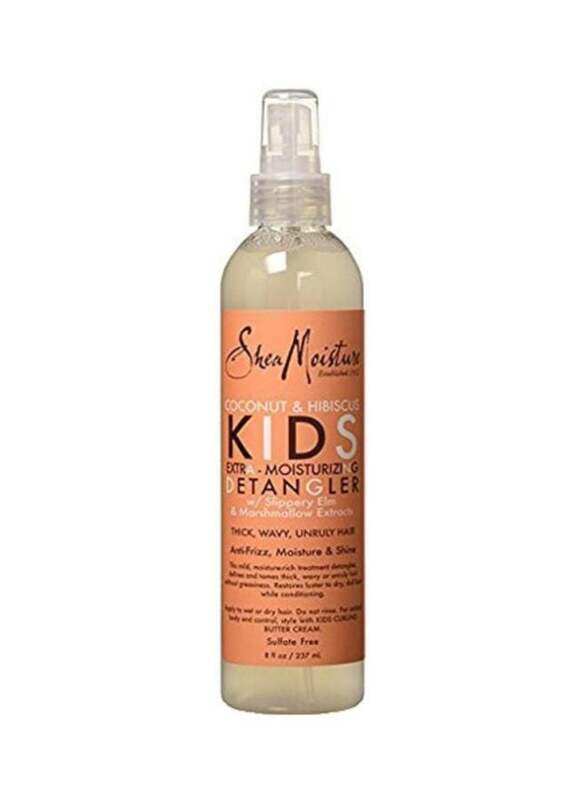 Sheamoisture Coconut and Hibiscus Extra-Moisturizer Detangler for All Hair Types, 237ml
Sheamoisture Coconut and Hibiscus Extra-Moisturizer Detangler for All Hair Types, 237ml