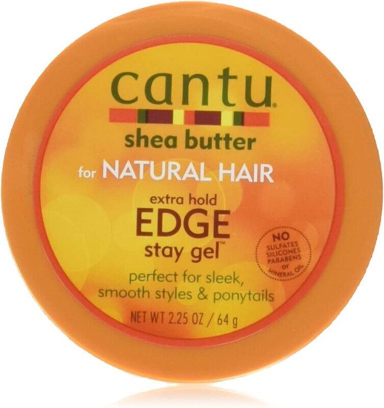 New Cantu Shea Butter For Natural Hair Extra Hold Edge Stay Gel for All Hair Types, 64 gm
New Cantu Shea Butter For Natural Hair Extra Hold Edge Stay Gel for All Hair Types, 64 gm