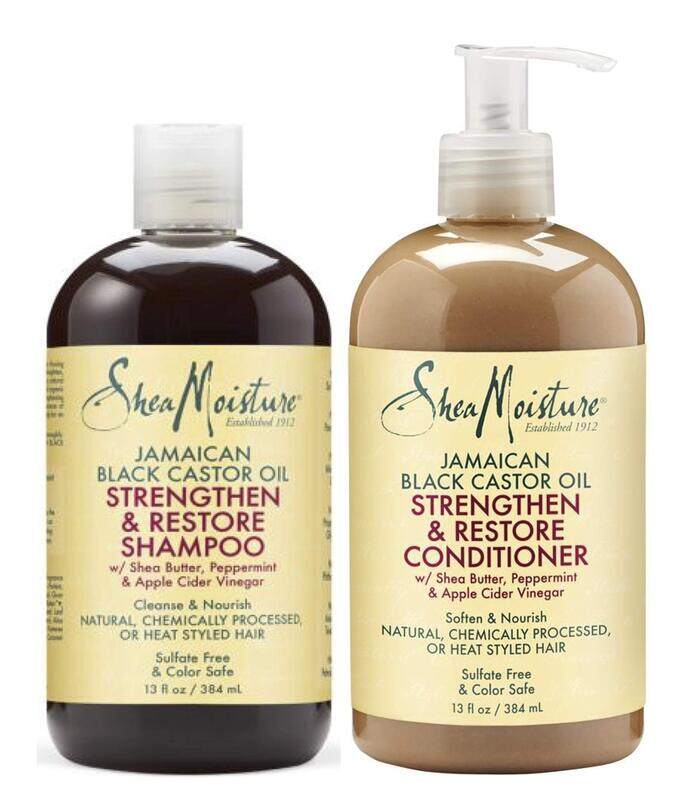 Shea Moisture Jamaican Black Castor Oil Shampoo & Conditioner Set for Dry Hair, 2 Pieces
Shea Moisture Jamaican Black Castor Oil Shampoo & Conditioner Set for Dry Hair, 2 Pieces