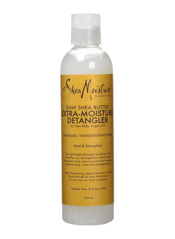 Shea Moisture Raw Shea Butter Extra Moisture Detangler Hair Detangler Cream for Damaged, 237ml
Shea Moisture Raw Shea Butter Extra Moisture Detangler Hair Detangler Cream for Damaged, 237ml