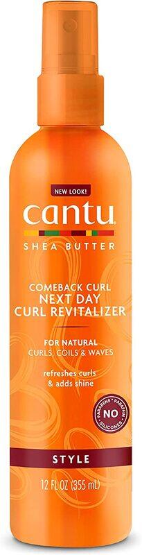 Cantu Shea Butter Natural Hair Comeback Curl Next Day Revitalizer for Curly Hair, 355ml
Cantu Shea Butter Natural Hair Comeback Curl Next Day Revitalizer for Curly Hair, 355ml