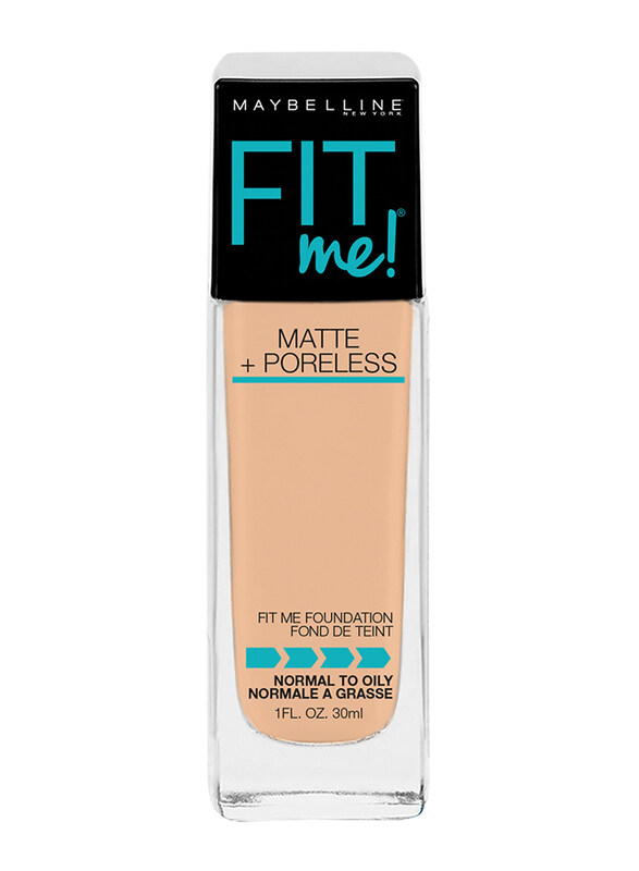 Maybelline New York Fit Me Matte + Poreless Liquid Foundation, 30ml, 128 Warm Nude, Beige
Maybelline New York Fit Me Matte + Poreless Liquid Foundation, 30ml, 128 Warm Nude, Beige