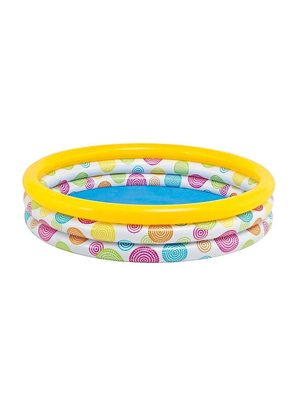 Intex Round Cool Dots Kids Inflatable Indoor and Outdoor Swimming Pool, Multicolour
Intex Round Cool Dots Kids Inflatable Indoor and Outdoor Swimming Pool, Multicolour