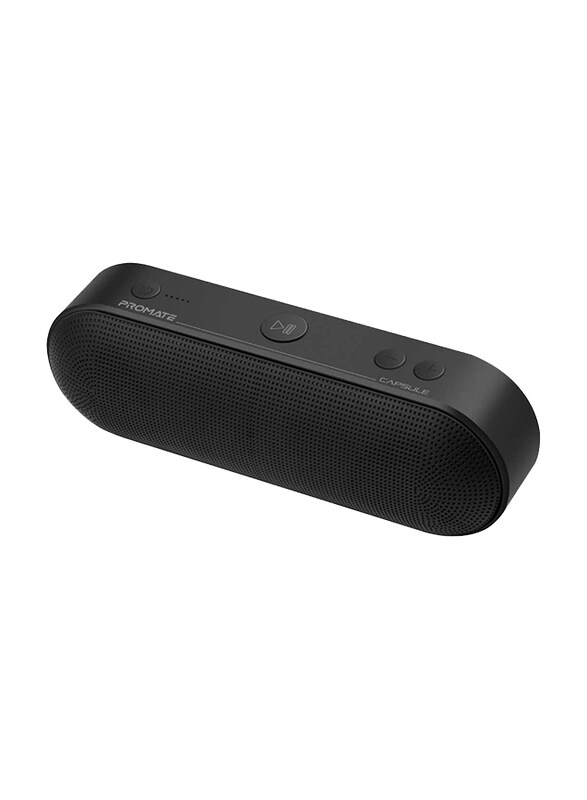 Promate Wireless Bluetooth Portable Speaker with Mic, 6W HD Sound Quality, 3H Playtime, FM Radio, Black
Promate Wireless Bluetooth Portable Speaker with Mic, 6W HD Sound Quality, 3H Playtime, FM Radio, Black