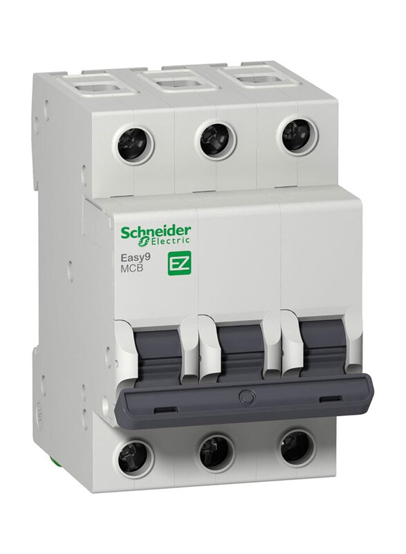 Schneider Electric Easy 9 C Curve Miniature Circuit Breaker, 32A, EZ9F56332, White
Schneider Electric Easy 9 C Curve Miniature Circuit Breaker, 32A, EZ9F56332, White