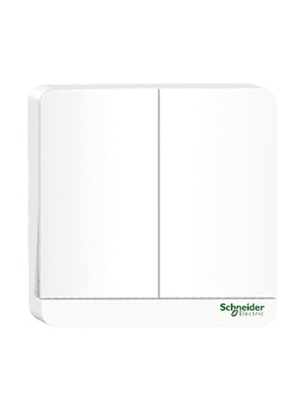 Schneider Electric Avatar On 16A 250V 1 Way LED 2 Switches, E8332L1LED_WE, White
Schneider Electric Avatar On 16A 250V 1 Way LED 2 Switches, E8332L1LED_WE, White