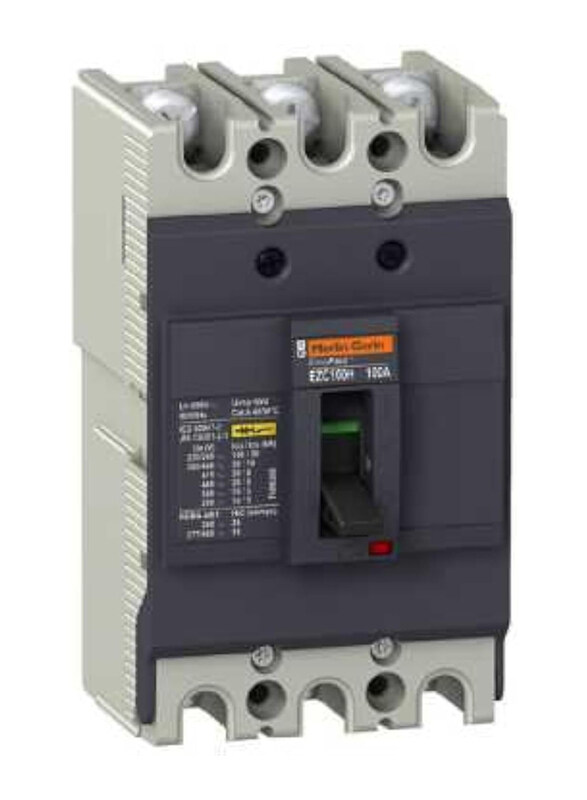 Schneider Electric 3 Poles Easy Pact EZC Circuit Breaker, 32A, EZC100H3032, Black
Schneider Electric 3 Poles Easy Pact EZC Circuit Breaker, 32A, EZC100H3032, Black
