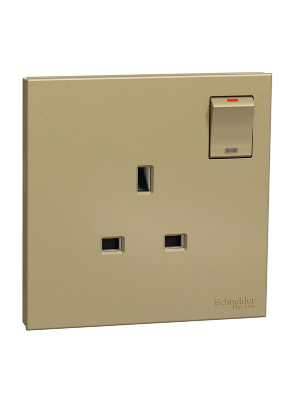Schneider Electric Avatar On C 1 Gang Socket with Neon, 13A, E8715N_WG, Wine Gold
Schneider Electric Avatar On C 1 Gang Socket with Neon, 13A, E8715N_WG, Wine Gold