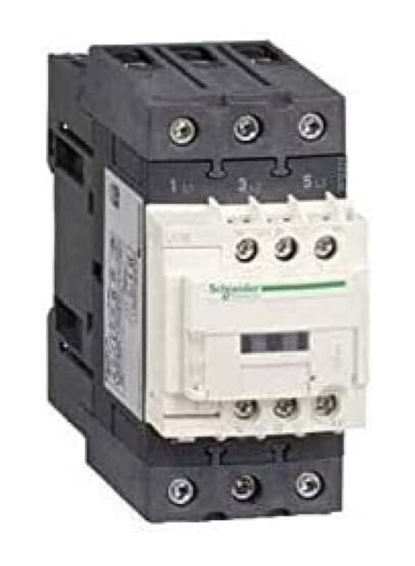 Schneider Electric TeSys D Contactor, 3P (3 no) AC-3, 440 V 40 A, 24 V DC Standard Coil, LC1D40ABD, White/Black
Schneider Electric TeSys D Contactor, 3P (3 no) AC-3, 440 V 40 A, 24 V DC Standard Coil, LC1D40ABD, White/Black