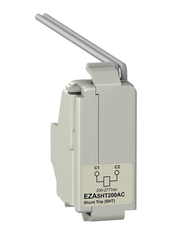 Schneider Electric Easy Pact EZC AC SHT Shunt Trip Release Devices, EZASHT200AC, White
Schneider Electric Easy Pact EZC AC SHT Shunt Trip Release Devices, EZASHT200AC, White
