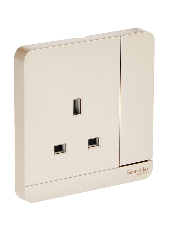 Schneider Electric 13A 250V Avatar On 1 Gang Socket with Neon, E8315N_WG_G12, Wine Gold
Schneider Electric 13A 250V Avatar On 1 Gang Socket with Neon, E8315N_WG_G12, Wine Gold