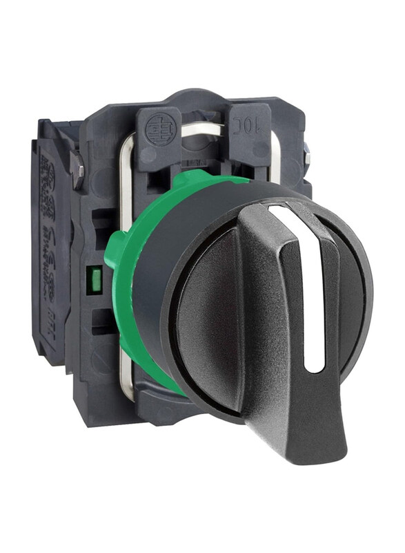 Schneider Electric Plastic 2 No 3 Positions Stay Put Selector Switch, XB5AD33, Black
Schneider Electric Plastic 2 No 3 Positions Stay Put Selector Switch, XB5AD33, Black