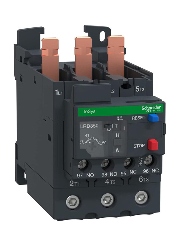 Schneider Electric TeSys LRD Thermal Overload Relays, 37 to 50 A, Class 10A, LRD350, Black/White
Schneider Electric TeSys LRD Thermal Overload Relays, 37 to 50 A, Class 10A, LRD350, Black/White