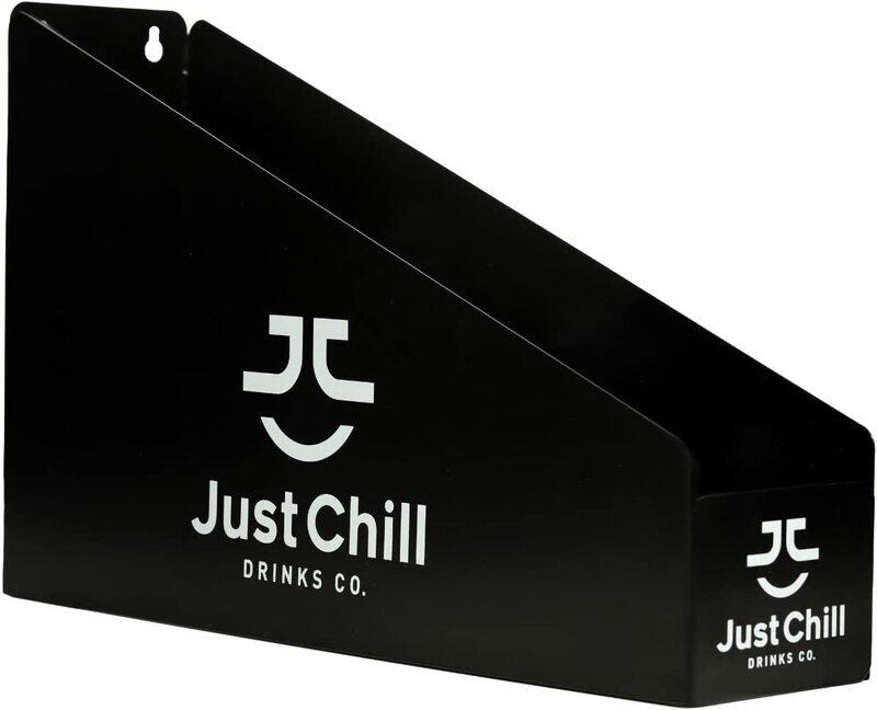 Just Chill Drinks Co. Bottle Storage or Display Rack, 4 Bottles, Table Top or Wall Mount
Just Chill Drinks Co. Bottle Storage or Display Rack, 4 Bottles, Table Top or Wall Mount
