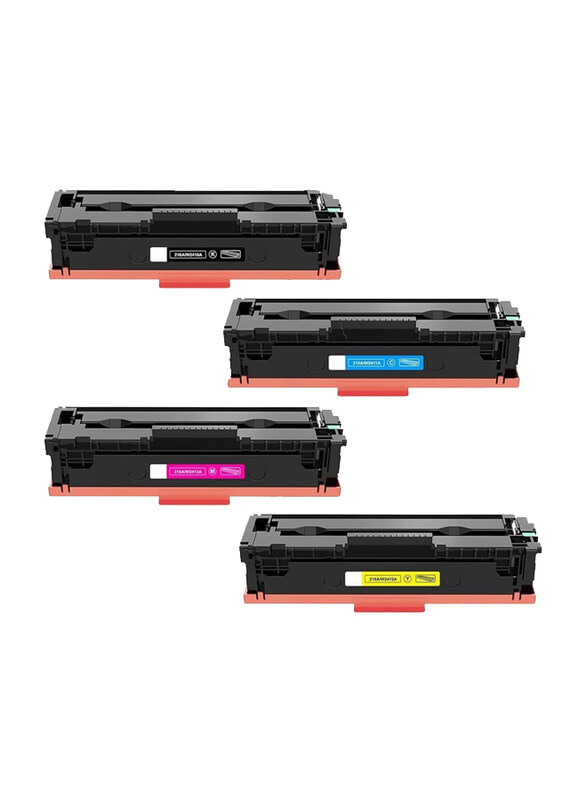 HP Ecares 216A W2410A/W2411A/W2412A/W2413A Multicolour Compatible Toner Cartridge Replacement, 4 Pieces
HP Ecares 216A W2410A/W2411A/W2412A/W2413A Multicolour Compatible Toner Cartridge Replacement, 4 Pieces