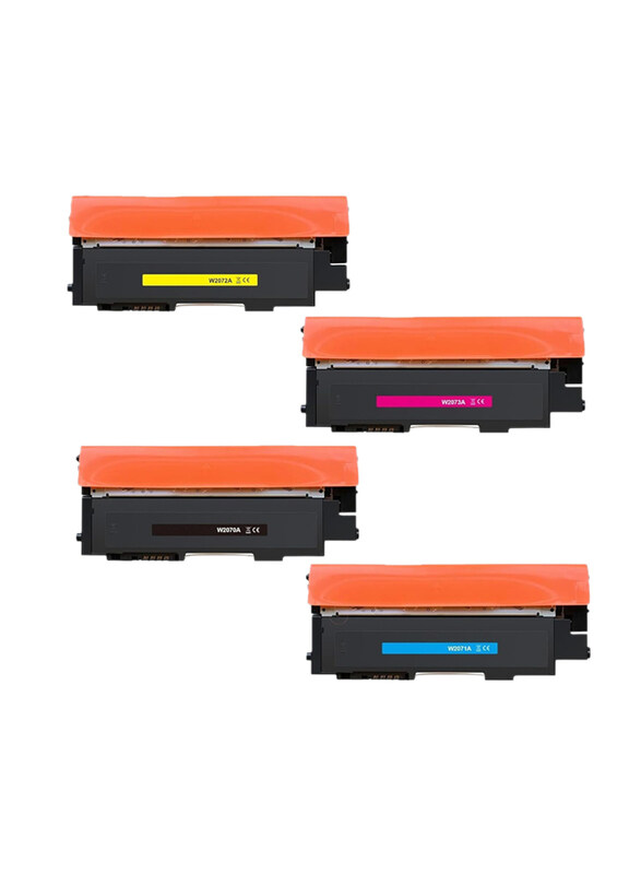 HP Ecares 117A W2070A/W2071A/W2072A/W2073A Multicolour Compatible Toner Cartridge Replacement, 4 Pieces
HP Ecares 117A W2070A/W2071A/W2072A/W2073A Multicolour Compatible Toner Cartridge Replacement, 4 Pieces