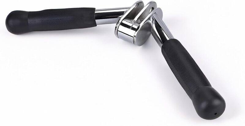 Generic PUMP-KING V-Shaped Bar Press Down Bar Cable Attachments Multi Gym Attachment Pro Tricep V-Bar with Grip Revolving Non Slip Handle Bar
Generic PUMP-KING V-Shaped Bar Press Down Bar Cable Attachments Multi Gym Attachment Pro Tricep V-Bar with Grip Revolving Non Slip Handle Bar