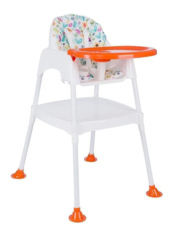 Rikang Lightweight Easy To Use Convertible Multifunctional Baby High Chair/Dining Chair with Food Tray, Orange
Rikang Lightweight Easy To Use Convertible Multifunctional Baby High Chair/Dining Chair with Food Tray, Orange