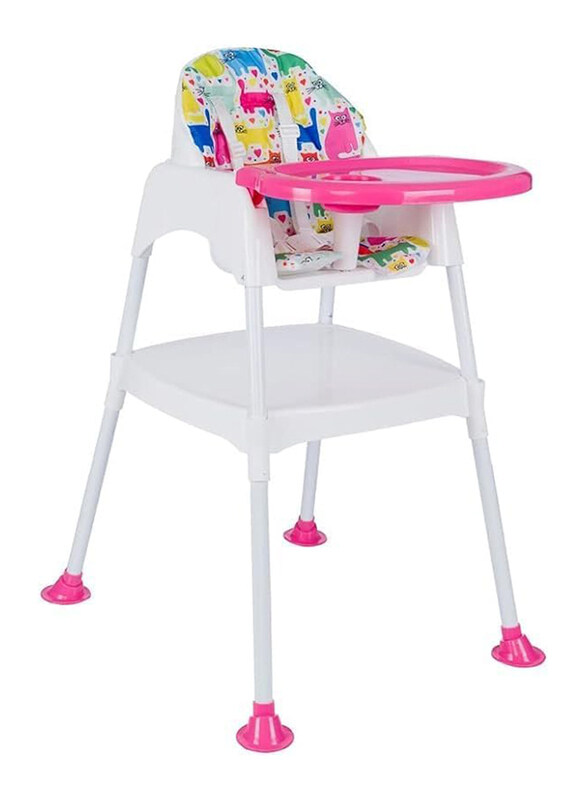 Rikang Lightweight Easy To Use Convertible Multifunctional Baby High Chair/Dining Chair with Food Tray, Pink
Rikang Lightweight Easy To Use Convertible Multifunctional Baby High Chair/Dining Chair with Food Tray, Pink