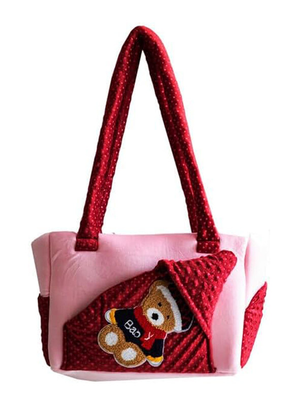 Rikang Cotton Bear Pattern Durable Multifunctional Lightweight Ideal Gift Travel Friendly Baby Nursery Bag for Mom, Red
Rikang Cotton Bear Pattern Durable Multifunctional Lightweight Ideal Gift Travel Friendly Baby Nursery Bag for Mom, Red