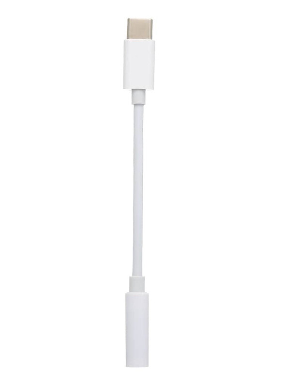 Generic 3.5mm Headphone Jack Cable, 3.5mm Jack To USB Type C for All Smartphones, White
Generic 3.5mm Headphone Jack Cable, 3.5mm Jack To USB Type C for All Smartphones, White
