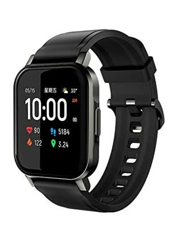 Haylou LS02 Global Version Heart Rate Tracker IP68 Waterproof 12 Sport Modes Sleep Management Smartwatch, Black
Haylou LS02 Global Version Heart Rate Tracker IP68 Waterproof 12 Sport Modes Sleep Management Smartwatch, Black