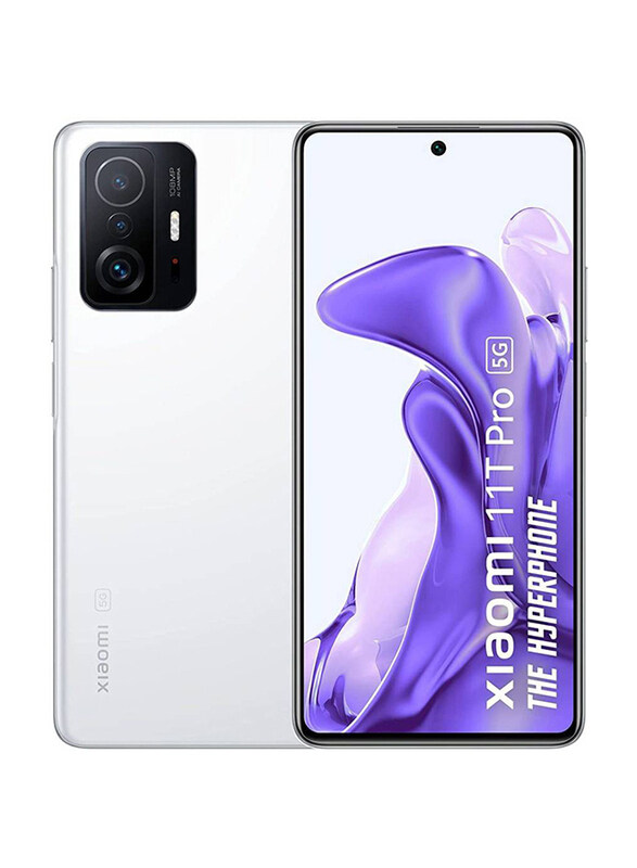 Xiaomi Mi 11T Pro 256GB Moonlight White, Without FaceTime, 8GB RAM, 5G, Dual Sim Smartphone
Xiaomi Mi 11T Pro 256GB Moonlight White, Without FaceTime, 8GB RAM, 5G, Dual Sim Smartphone
