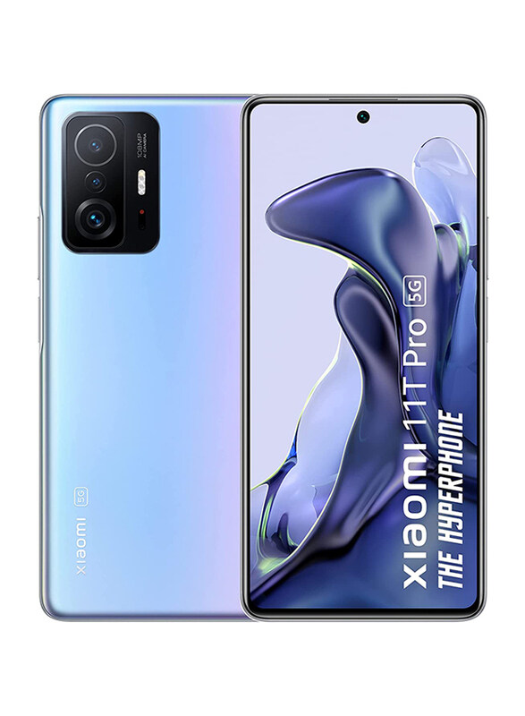 Xiaomi Mi 11T Pro 256GB Celestial Blue, Without FaceTime, 8GB RAM, 5G, Dual Sim Smartphone
Xiaomi Mi 11T Pro 256GB Celestial Blue, Without FaceTime, 8GB RAM, 5G, Dual Sim Smartphone