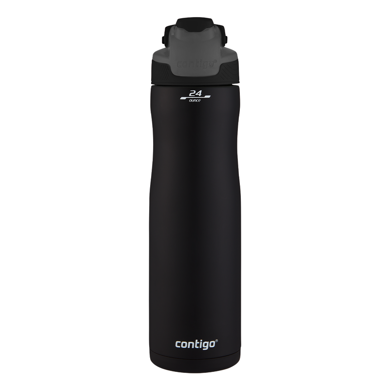 Contigo Black Autoseal Chill Vacuum Insulated Stainless Steel Water Bottle 720 ml
Contigo Black Autoseal Chill Vacuum Insulated Stainless Steel Water Bottle 720 ml