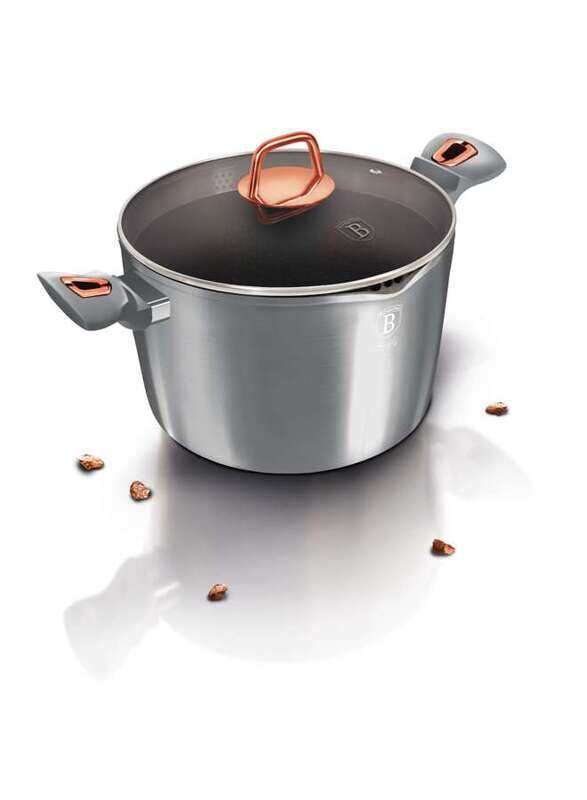 Berlingerhaus Berlinger Haus Pasta and Rice Pot with Lid 24 cm Moonlight Collection
Berlingerhaus Berlinger Haus Pasta and Rice Pot with Lid 24 cm Moonlight Collection