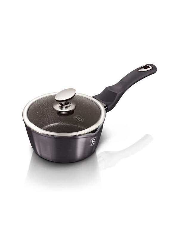 Berlingerhaus Berlinger Haus Sauce Pan with Lid 16 cm Metallic Line Carbon Pro Collection
Berlingerhaus Berlinger Haus Sauce Pan with Lid 16 cm Metallic Line Carbon Pro Collection